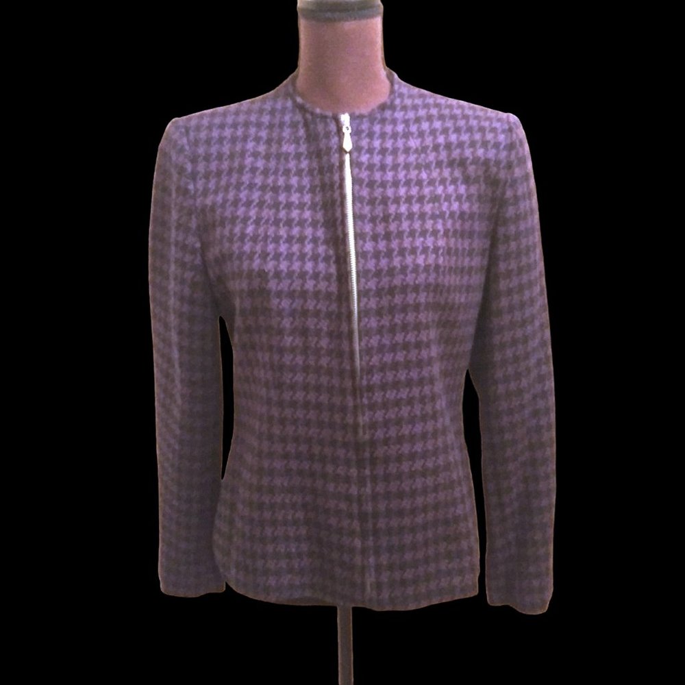 Vintage AGB Byer California Jacket, Plaid Jacket, Size 8 Jacket, Fall Fashion - Picture 7 of 8